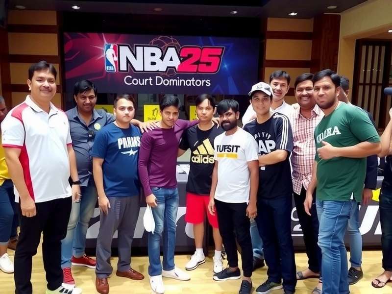 NBA 2K25 Court Dominators offline meetup in Mumbai with players and fans